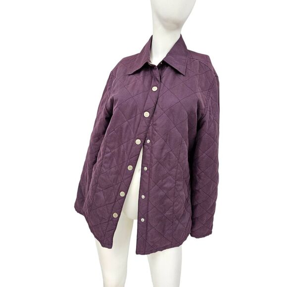 Gander Mountain Purple Quilted Jacket Womens Medium - Picture 6 of 10